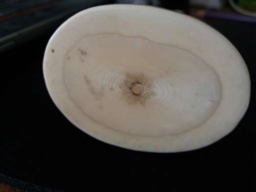 Meiji period carved ivory okimono