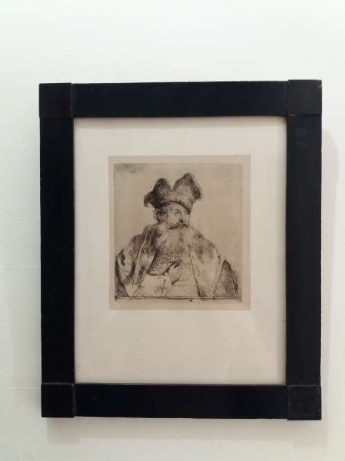 Early Rembrandt engraving