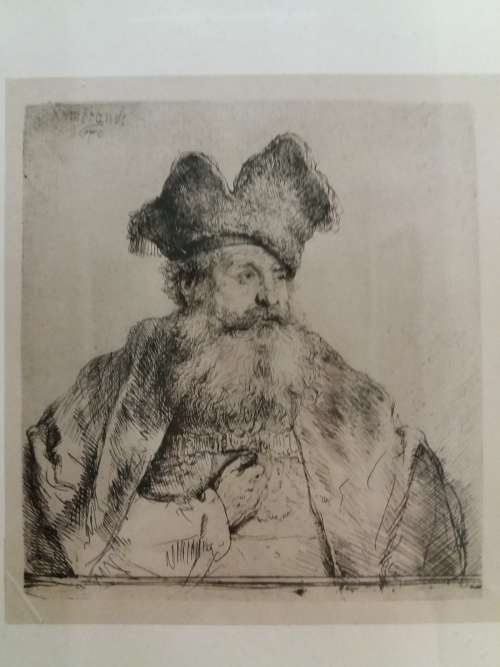 Early Rembrandt engraving