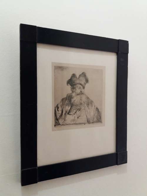 Early Rembrandt engraving