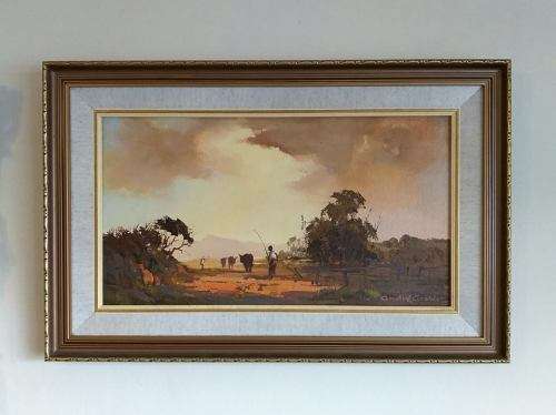 Landscape painting by Andre Grobler