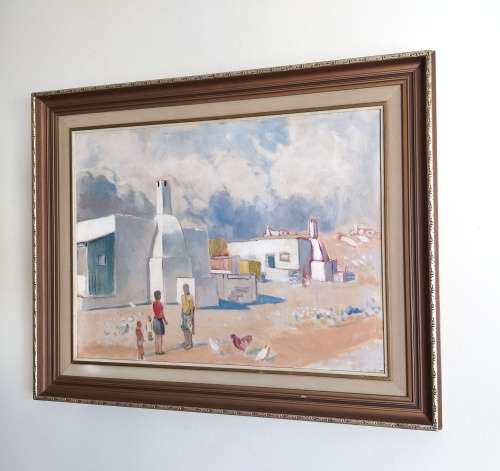 Paternoster oil painting