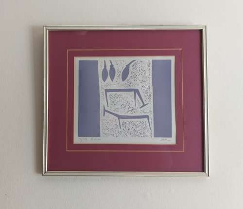 Walter Battiss silkscreen