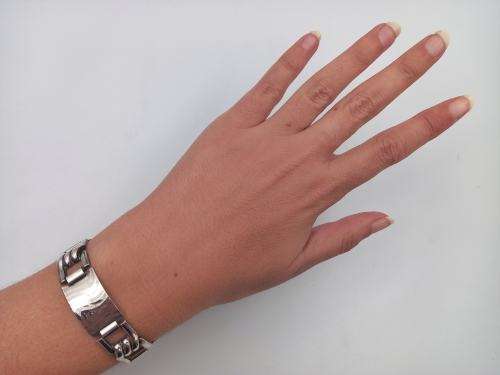 Chunky Modernist bracelet (sterling silver)