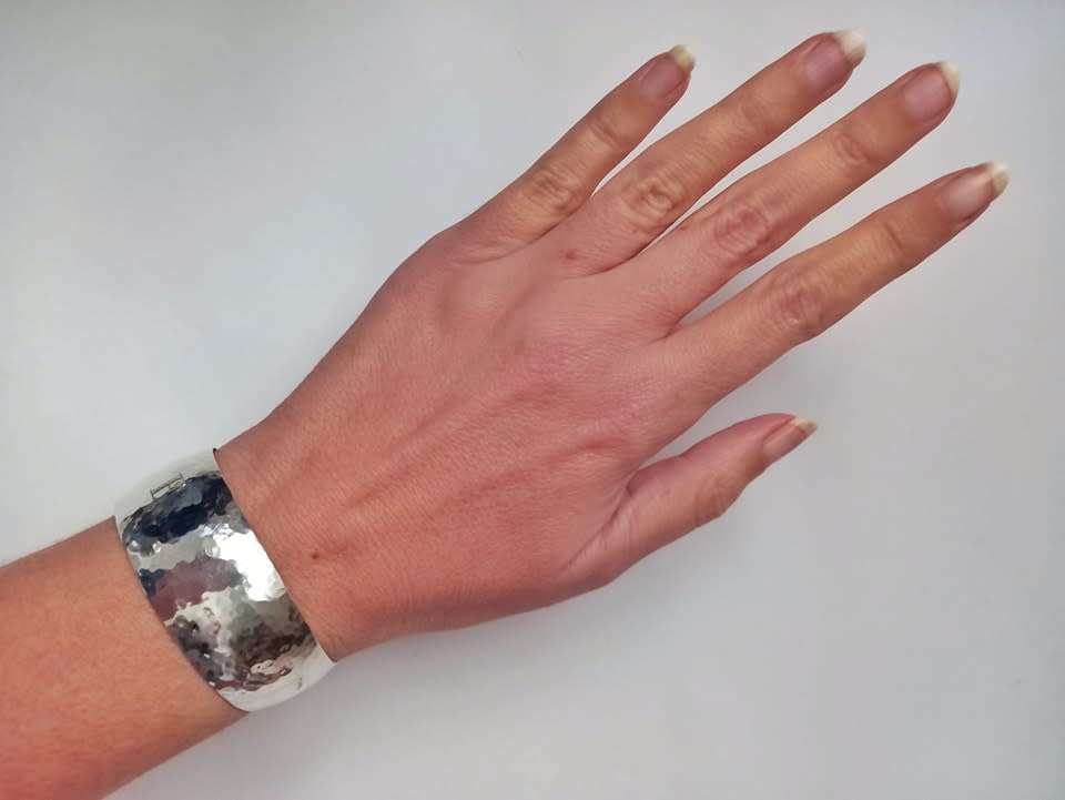 Israeli sterling silver cuff