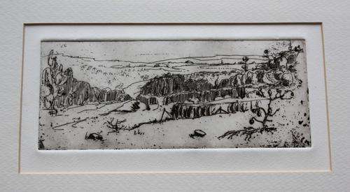 Pieter Wenning (1873 -1921) Spoelslote etching