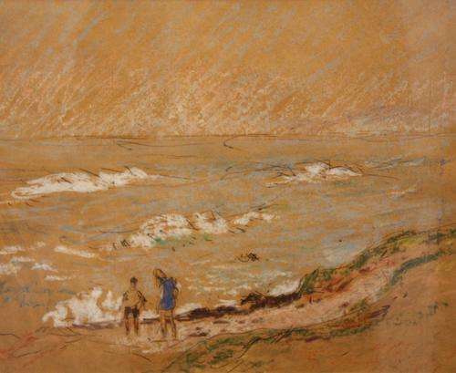 FAMOUS Robert Broadley mixed media-CRAZY START!