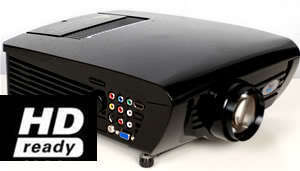 HD READY 1080i HDMI LCD PROJECTOR### 2500 ANSI LUMiNS### super bright##DG 747## built in TV tuner