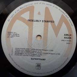 SUPERTRAMP - Indelibly Stamped