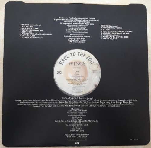 WINGS - Back To The Egg