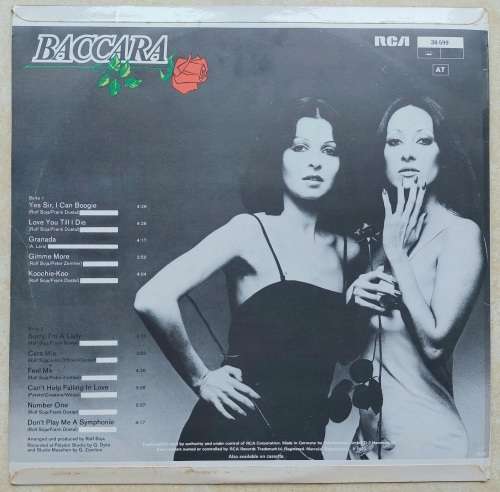 BACCARA - Sorry, I'm A Lady, Yes Sir, I Can Boogie And Others