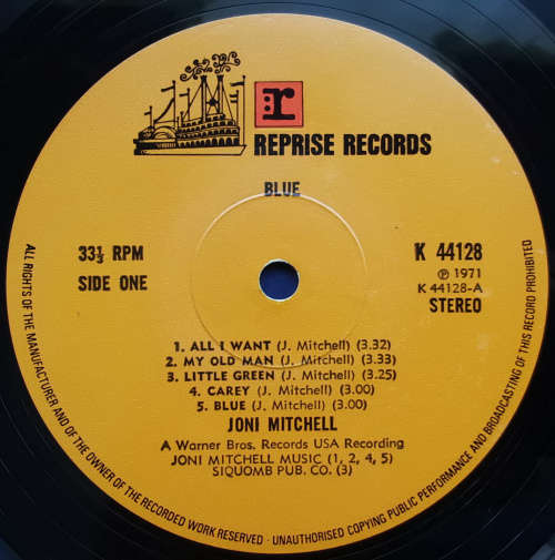 JONI MITCHELL - Blue