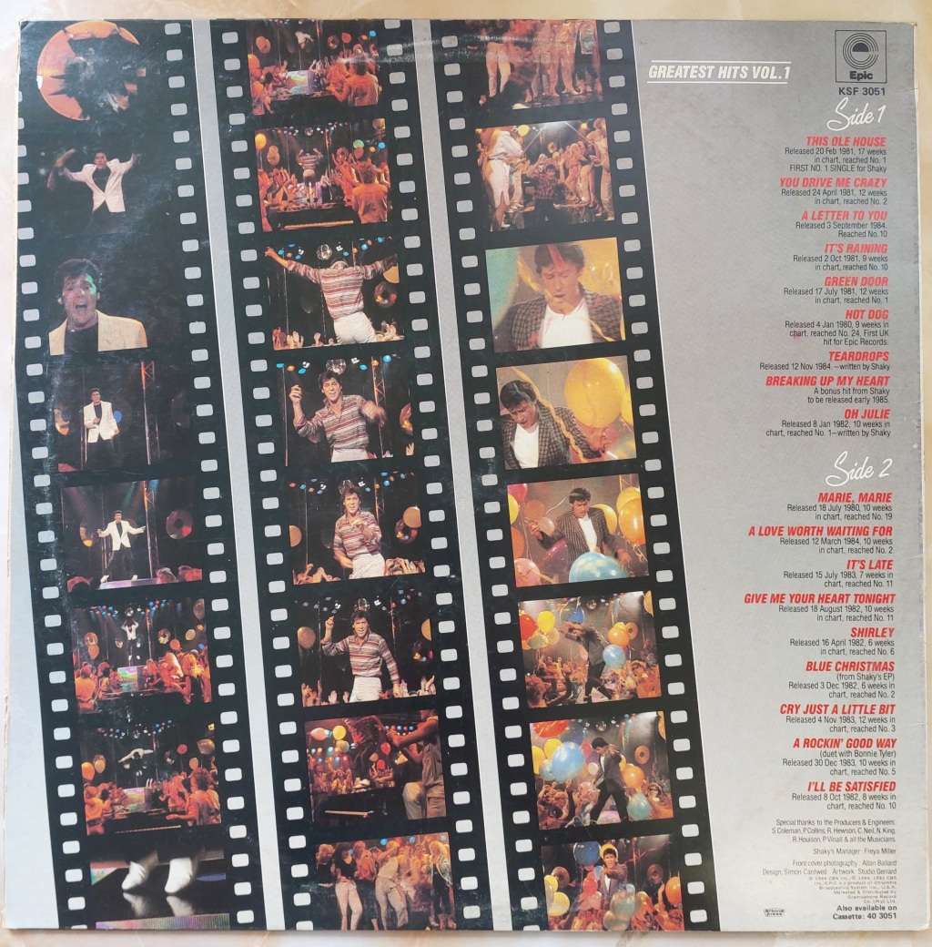 SHAKIN' STEVENS - Greatest Hits