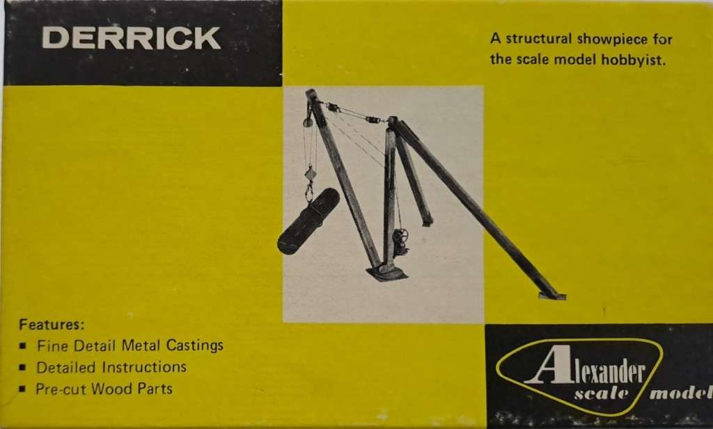 Model Trains HO 1 x Stiff leg Derrick