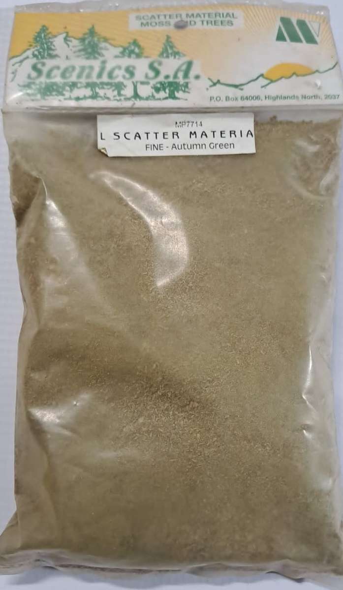 Model Trains HO 1 x Scatter Material - Fine Autumn Green