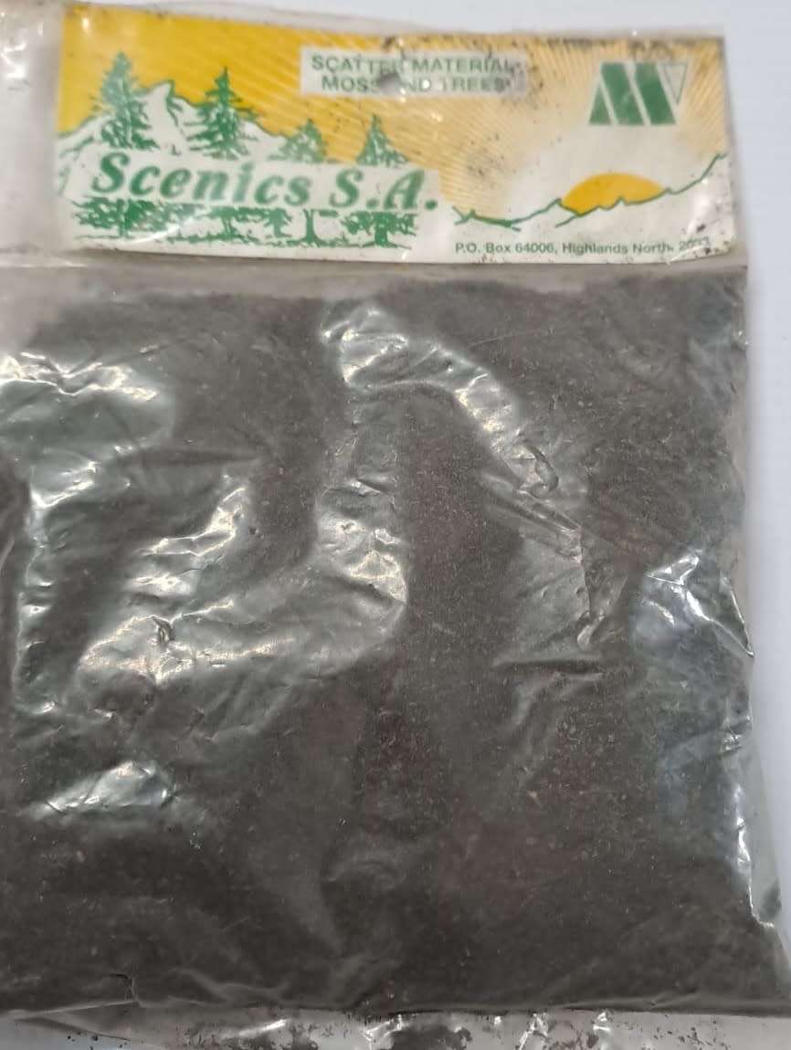 Model Trains HO 1 x Scatter Material - Fine - Black