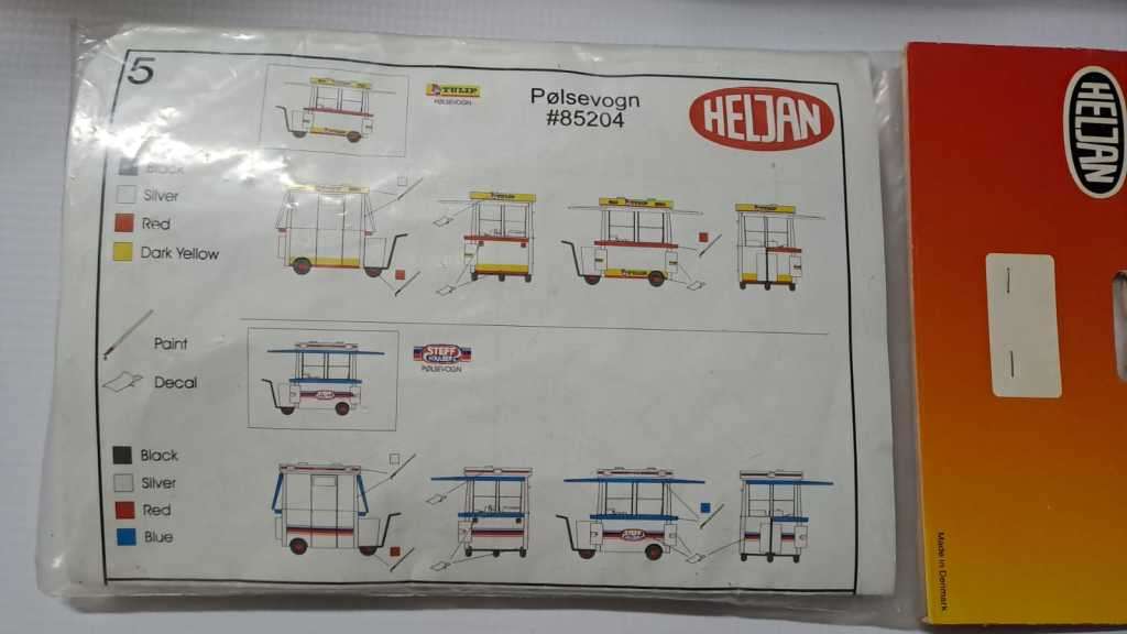 Model Trains HO 1 x Food Trailer