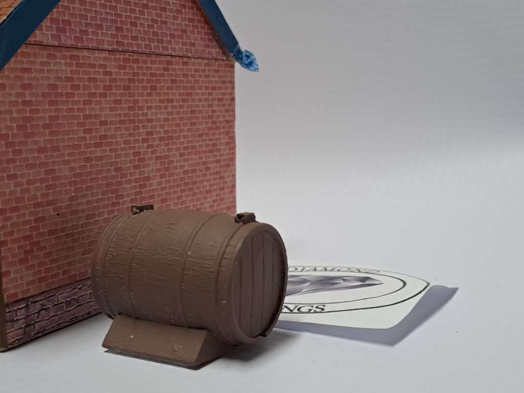 Model Trains HO 1 x Barrels Big Wine