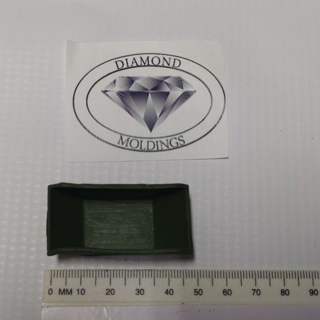 Model Trains HO 1 x Bin/Skip Empty 46mm x 20mm x 18mm