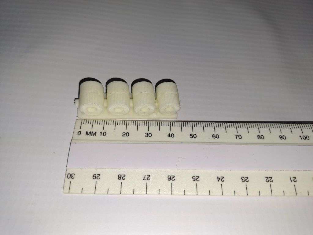 Model Trains HO - Paper Rolls - 46mm x 13mm x 13mm