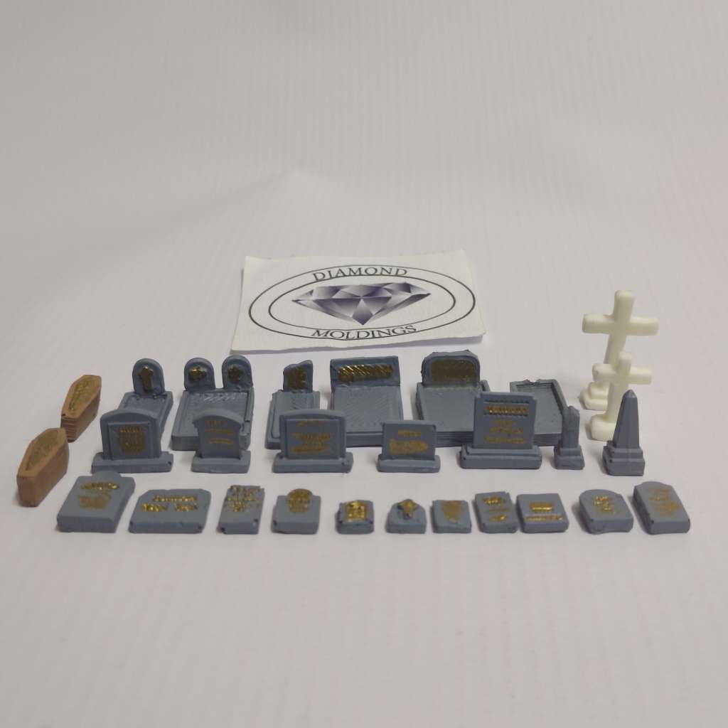 Model Trains HO - Funeral set of 28 pack
