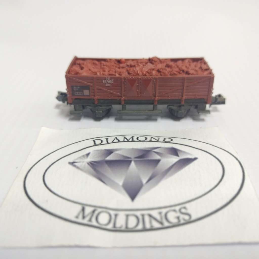 Model Trains N Scale - Mineral Load - Minerals (x1) Apnold Ripido Ore - 47mm x 15mm x 7mm