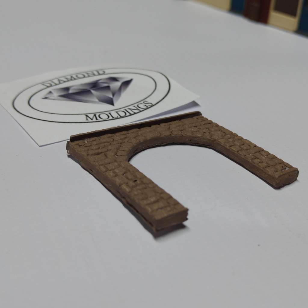 Model Trains N Scale - Tunnel Port - trains (smaller) - 47mm x 3mm x 42mm