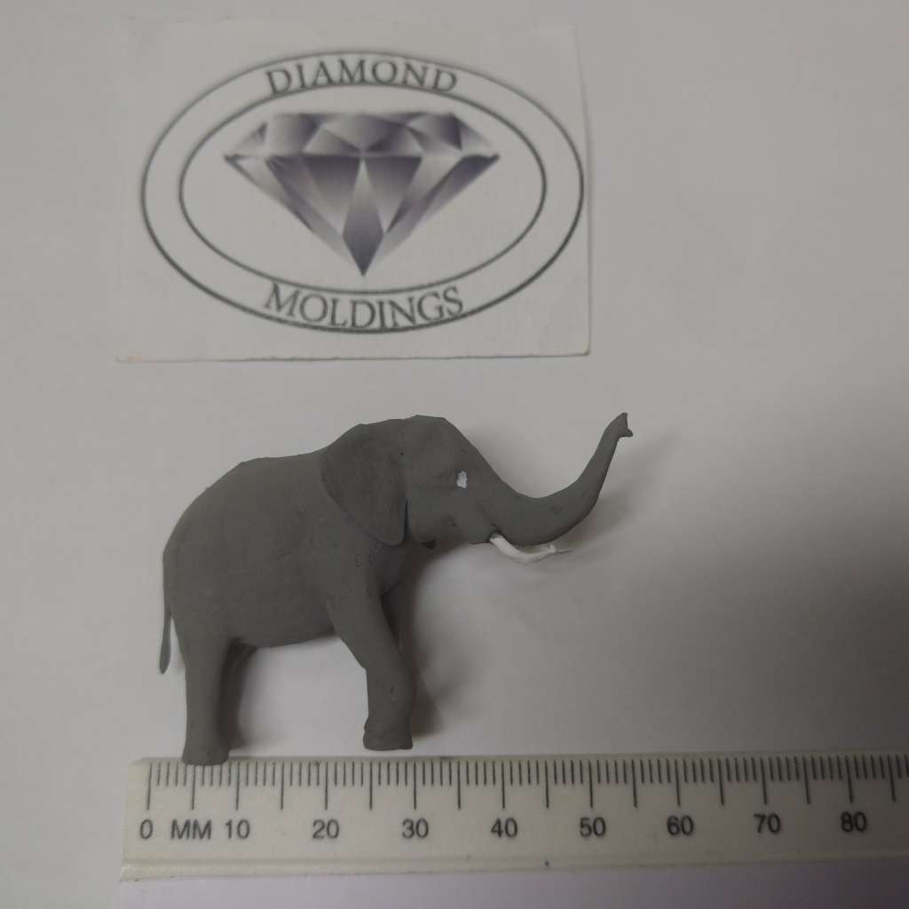 Model Trains 1:87 HO - Animals - Elephant Bull