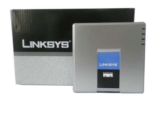 Linksys Internet Adapter PAP2T Voip, Sip