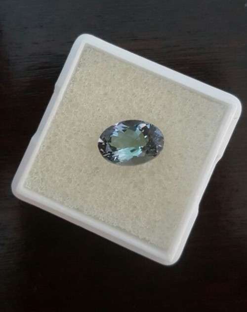 3.18Cts Certified Tanzanite Oval Gem