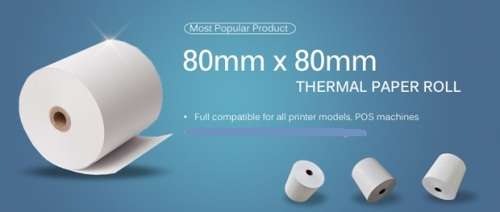 80MM x 80MM Thermal Paper Tally Rolls