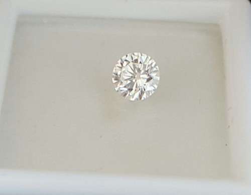 Certified 0.48 D Color Round Brilliant Natural Loose Diamond 4.81mm