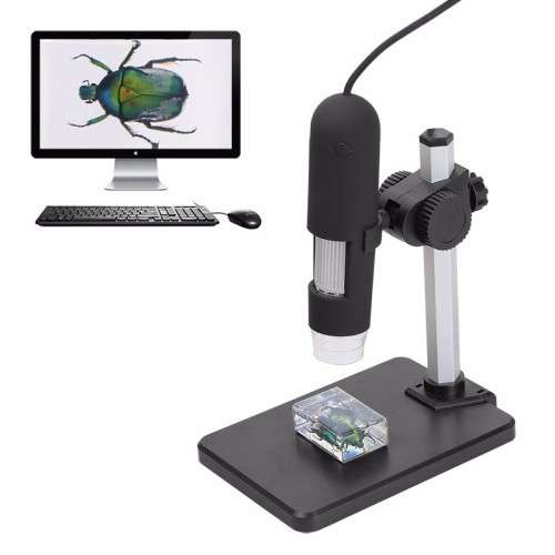 USB Microscope 8 LED Compact Endoscope Magnifier Digital Video Camera