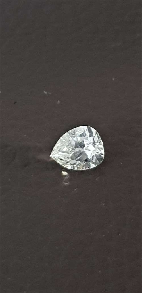 Certified Diamond  0.72Cts Pear Cut VS2
