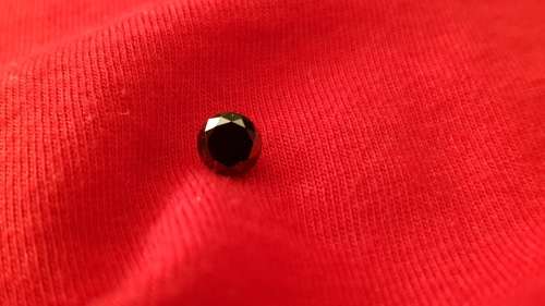 BLACK DIAMONDS 1.11 Cts ROUND NATURAL