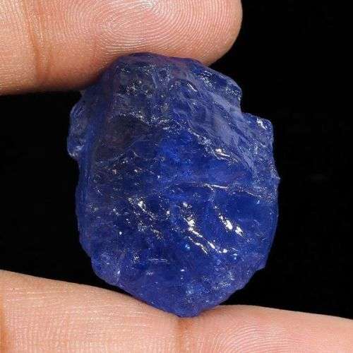 109 Cts Natural Tanzanite Rough Finest Blue Rare Huge Certified Gemstone