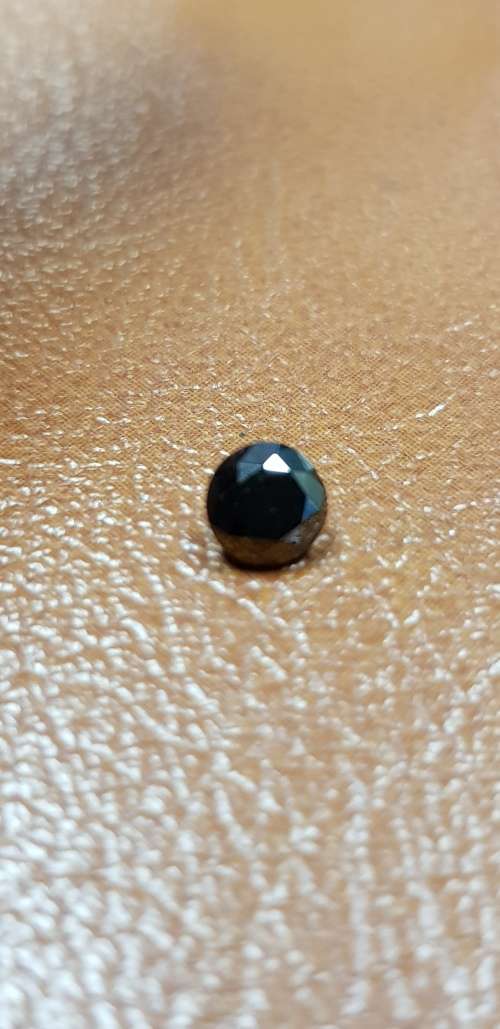 BLACK DIAMONDS 0.70Cts ROUND NATURAL