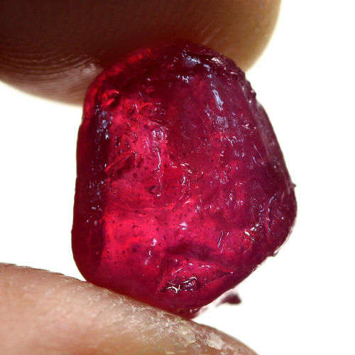 12.67 Ct. Rough Ruby Natural Top Blood Red Madagascar