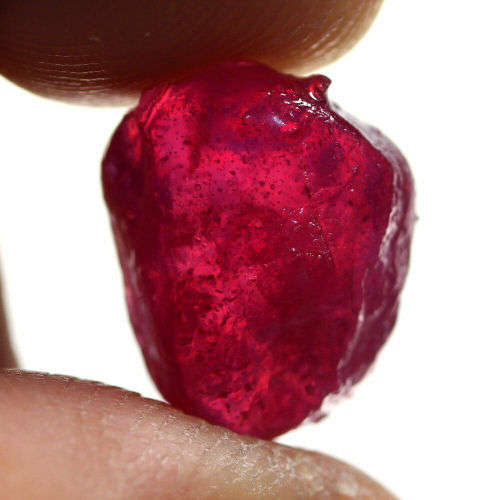 12.67 Ct. Rough Ruby Natural Top Blood Red Madagascar
