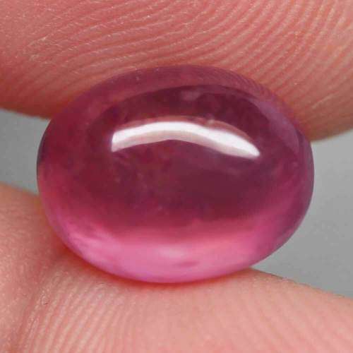 10.21 Ct. Ruby Natural Oval Cabochon Reddish Pink Color Mozambique