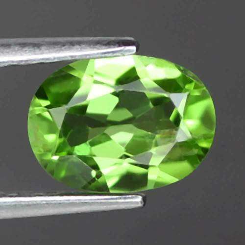 1.24 Ct. Peridot Natural Unheated Oval Facet