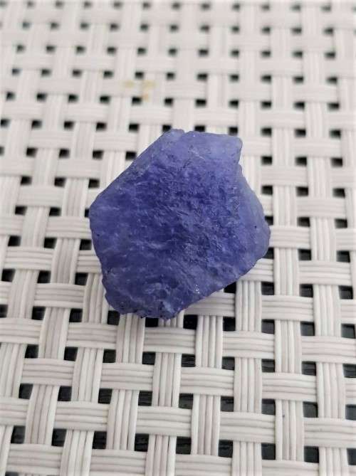 Rough 27.75ct  Tanzanite Purplish Blue 100% Natural