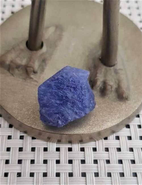Rough 27.75ct  Tanzanite Purplish Blue 100% Natural