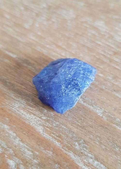 Rough 34.20ct  Tanzanite Purplish Blue 100% Natural