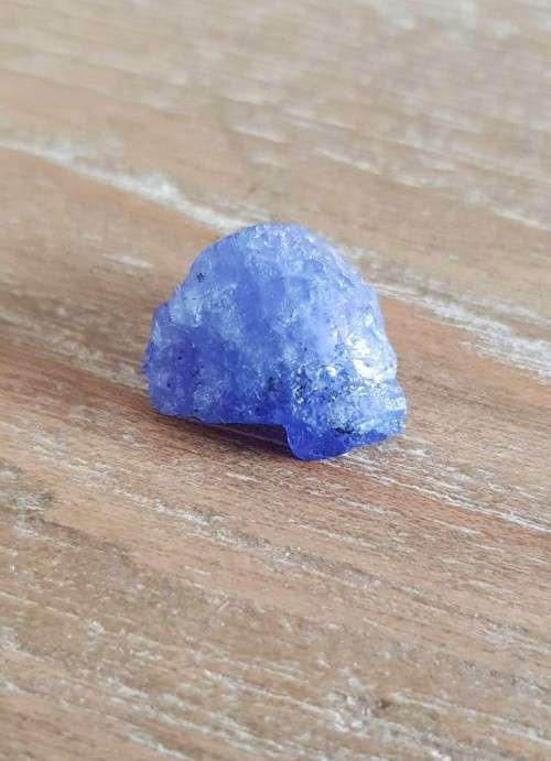 Rough 27.40ct  Tanzanite Purplish Blue 100% Natural