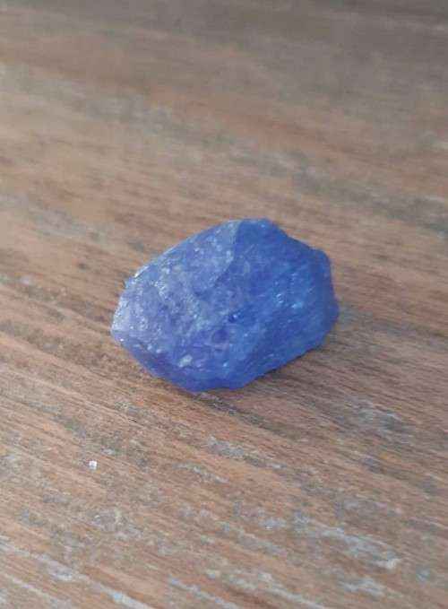Rough 20.90ct  Tanzanite Purplish Blue 100% Natural