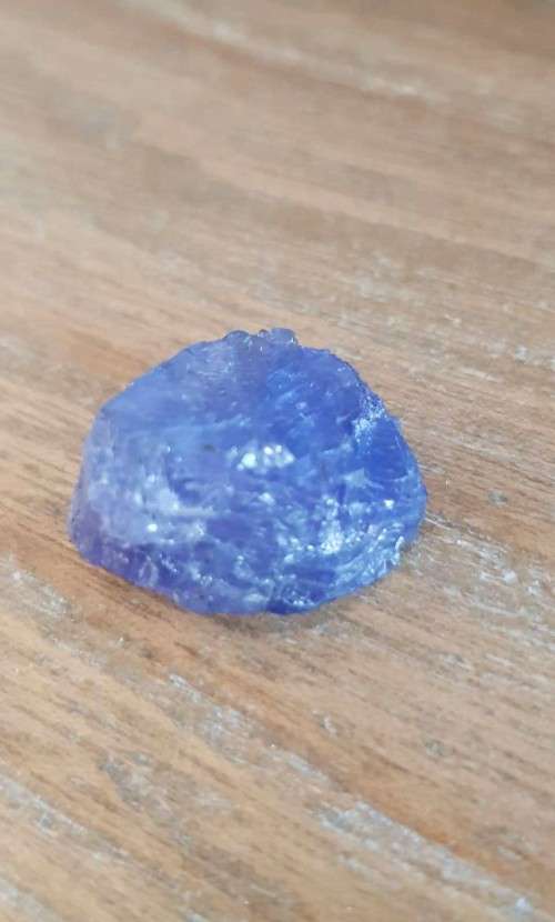 Rough 22.50ct  Tanzanite Purplish Blue 100% Natural