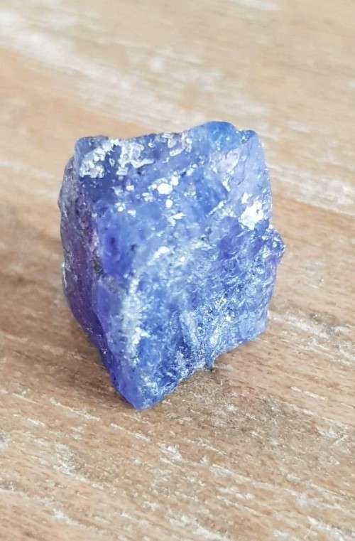 Rough 12.45ct  Tanzanite Purplish Blue 100% Natural