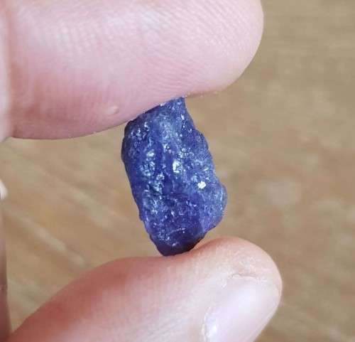 Rough 10.52ct  Tanzanite Purplish Blue 100% Natural