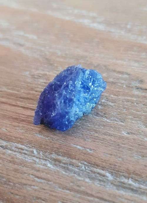 Rough 10.52ct  Tanzanite Purplish Blue 100% Natural